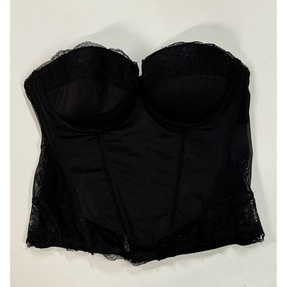 H&M Other - H&M Corset Womens 10 Black Lace Underwire Stretch